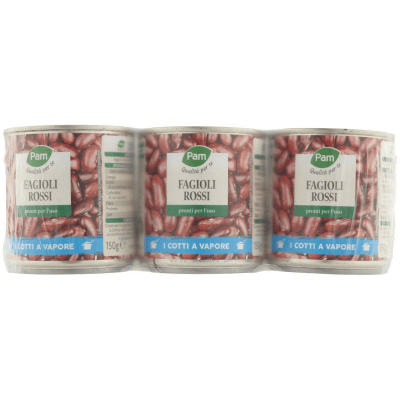 PAM Qualità per te Fagioli Rossi 3 x 150 g – immagine 11