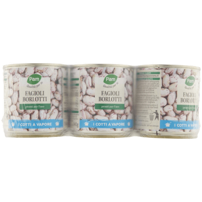 PAM PANORAMA Fagioli Borlotti 150g x 3 – immagine 11