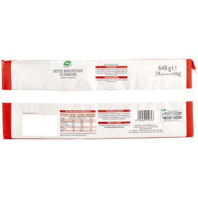 PAM Qualità per te Fette Biscottate Classiche 18 x 36 g – immagine 11