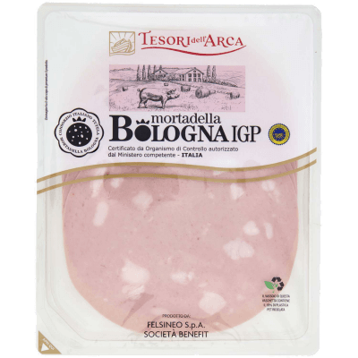 TESORI DELL'ARCA mortadella Bologna IGP 120 g – immagine 9