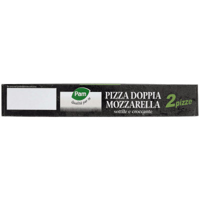 PAM PANORAMA 2 Pizze Doppia Mozzarella surgelate 700g (350g x 2) – immagine 14