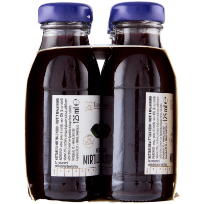 TESORI DELL'ARCA Nettare Mirtillo Nero 6 x 125 ml – immagine 10