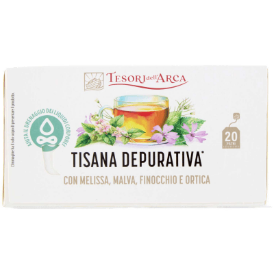 TESORI DELL'ARCA Tisana Depurativa* 20 x 1,8 g – immagine 9