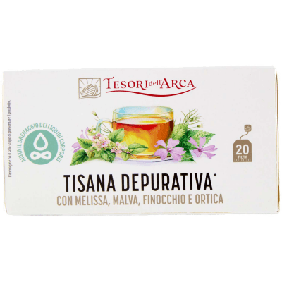 TESORI DELL'ARCA Tisana Depurativa* 20 x 1,8 g – immagine 11