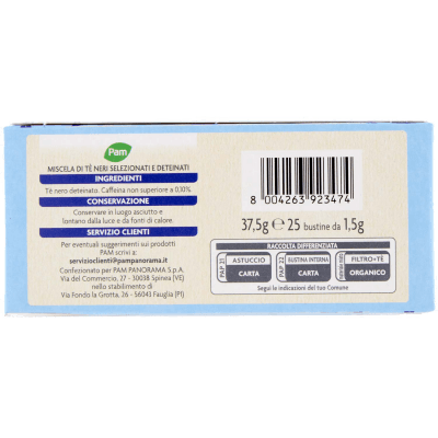 PAM Tè Deteinato 25 bustine da 1,5 g – immagine 14
