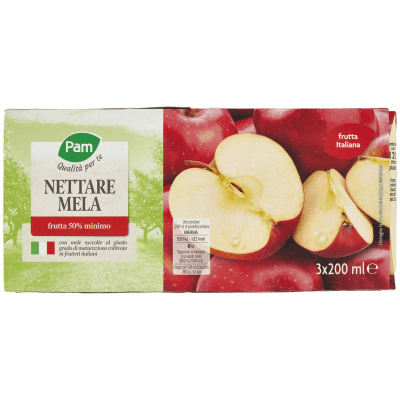 PAM Qualità per te Nettare Mela 3 x 200 ml – immagine 9