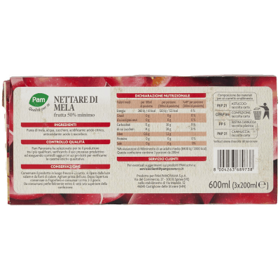 PAM Qualità per te Nettare Mela 3 x 200 ml – immagine 11
