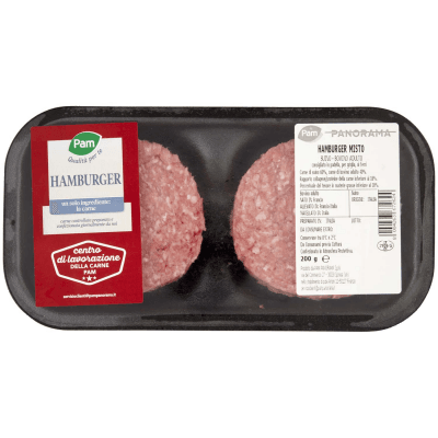 PAM Qualità per te Hamburger Misto Suino - Bovino Adulto 200 g – immagine 2