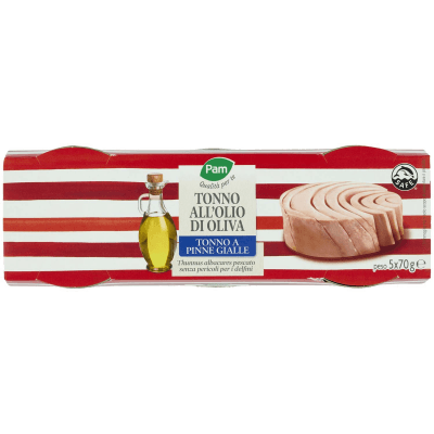 PAM Qualità per te Tonno all'Olio di Oliva 5 x 70 g – immagine 13