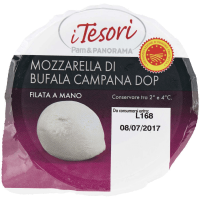 I TESORI Mozzarella di Bufala Campana DOP 200 g – immagine 13