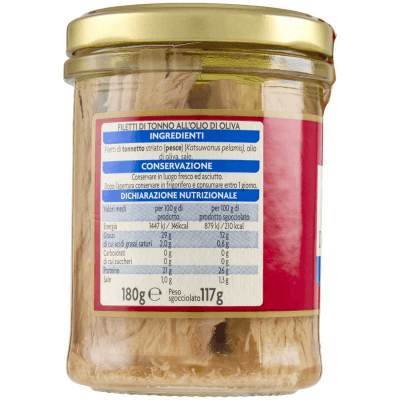 PAM Filetti di Tonno all'Olio di Oliva 180 g – immagine 10