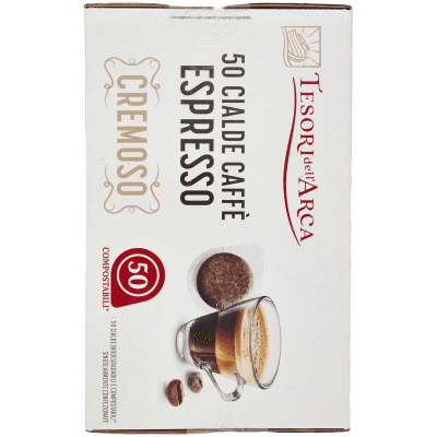 TESORI DELL'ARCA 50 Cialde Caffè Espresso Cremoso 50 x 7,2 g – immagine 12