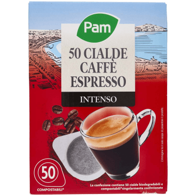 PAM 50 Cialde Caffè Espresso Intenso 50 x 7,2 g – immagine 9