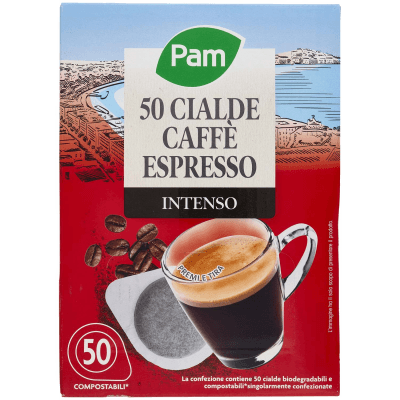 PAM 50 Cialde Caffè Espresso Intenso 50 x 7,2 g – immagine 11