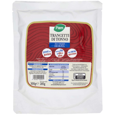 PAM Trancetti di Tonno all'Olio di Oliva 300 g – immagine 9