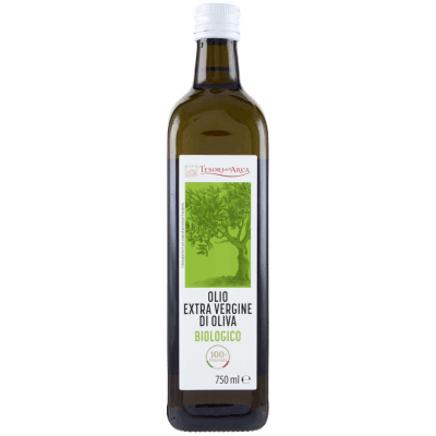 TESORI DELL'ARCA Olio Extra Vergine di Oliva Biologico 100% Italiano 750 ml – immagine 9