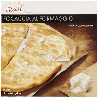 I TESORI Focaccia al Formaggio surgelata 280 g – immagine 9
