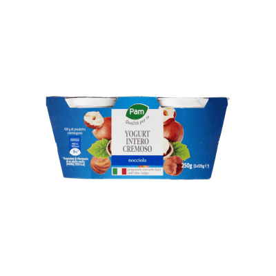 PAM PANORAMA Yogurt intero Cremoso alla Nocciola 250g (125g x 2) – immagine 11