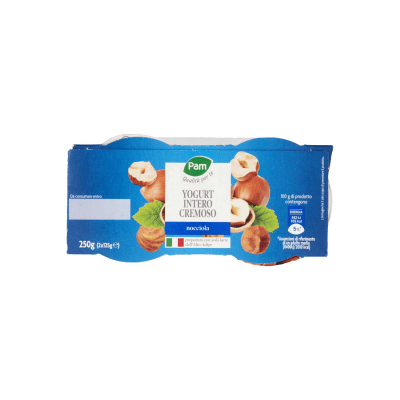 PAM PANORAMA Yogurt intero Cremoso alla Nocciola 250g (125g x 2) – immagine 13