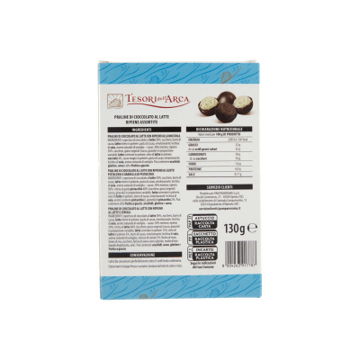 TESORI DELL'ARCA Praline Assortite di cioccolato al latte 130 g – immagine 11