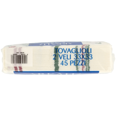 ARKALIA CASA Tovaglioli Decoro Natale 33x33 2 Veli 45 pz – immagine 13