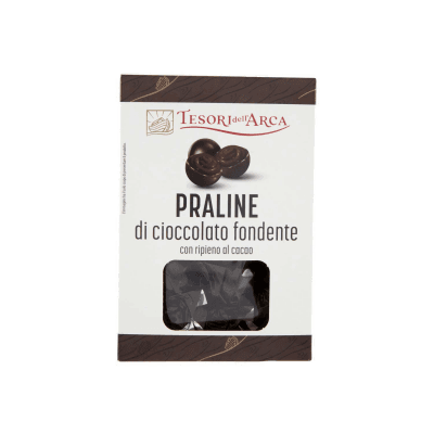 TESORI DELL'ARCA Praline di cioccolato fondente con ripieno al cacao 130 g – immagine 9