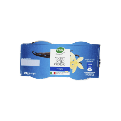 PAM PANORAMA Yogurt intero Cremoso alla Vaniglia 250g (125g x 2) – immagine 13