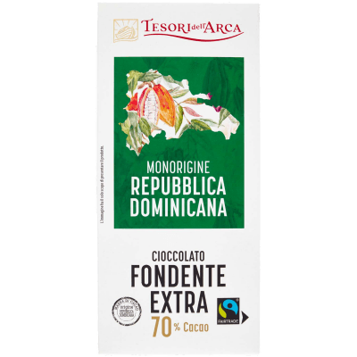 TESORI DELL'ARCA Cioccolato Fondente Extra 70% Cacao 100 g – immagine 9