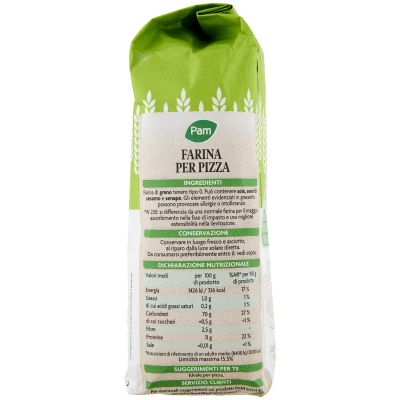 PAM Farina per Pizza 1 kg – immagine 12