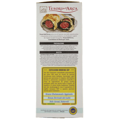 TESORI DELL'ARCA Cotechino Modena IGP Precotto 500 g – immagine 12