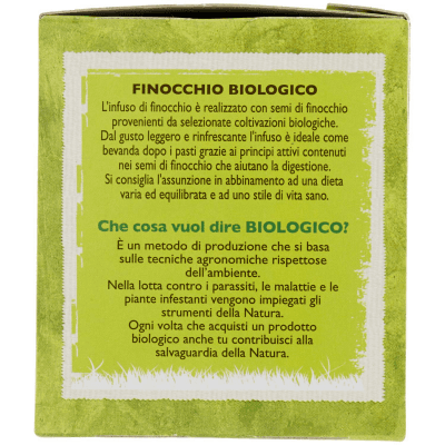 BIO Tisana di finocchio 40g (2g x 20) – immagine 10