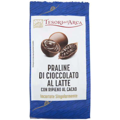 TESORI DELL'ARCA Praline di Cioccolato al Latte con Ripieno al Cacao 90 g – immagine 9