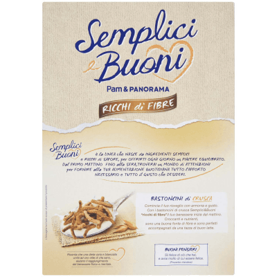 SEMPLICI E BUONI Ricchi di Fibre Bastoncini di Crusca 375 g – immagine 11