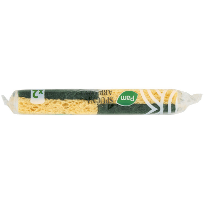 PAM Spugna Abrasiva con Cellulosa di Origine Vegetale 2 pz – immagine 13