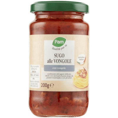 PAM Qualità per te Sugo alle vongole 200 g – immagine 9