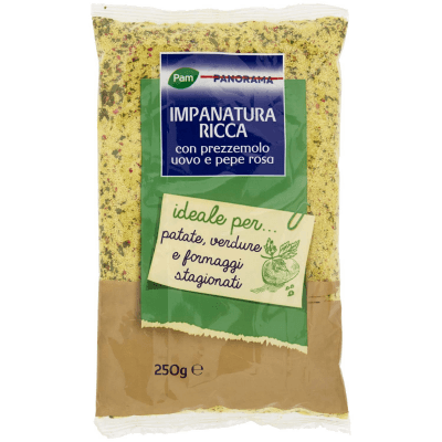 PAM PANORAMA Impanatura Ricca con prezzemolo uovo e pepe rosa 250 g – immagine 2