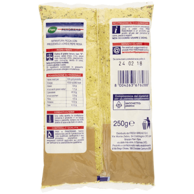 PAM PANORAMA Impanatura Ricca con prezzemolo uovo e pepe rosa 250 g – immagine 4