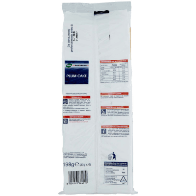 PAM PANORAMA Plum Cake 198g (33g x 6) – immagine 11