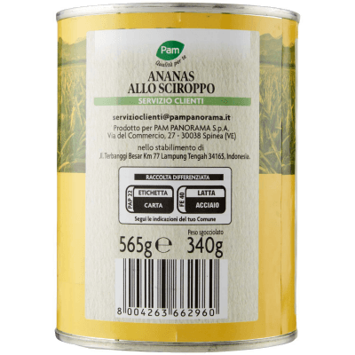 PAM Qualità per te Ananas a fette sciroppato 565 g – immagine 12