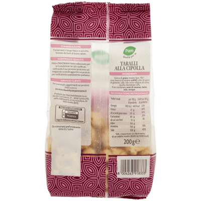 PAM Qualità per te Taralli alla Cipolla 200 g – immagine 11