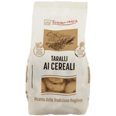 TESORI DELL'ARCA Taralli ai Cereali 250 g – immagine 9
