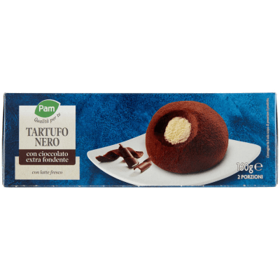 PAM Qualità per te Tartufo Nero con cioccolato extra fondente 2 x 80 g – immagine 14