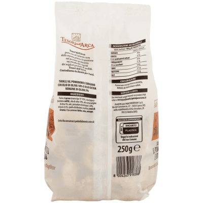 TESORI DELL'ARCA Taralli al Pomodoro e Origano 250 g – immagine 11