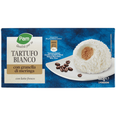 PAM Qualità per te Tartufo Bianco con granella di meringa 2 x 80 g – immagine 9
