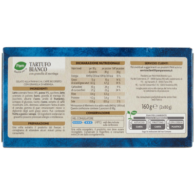 PAM Qualità per te Tartufo Bianco con granella di meringa 2 x 80 g – immagine 11