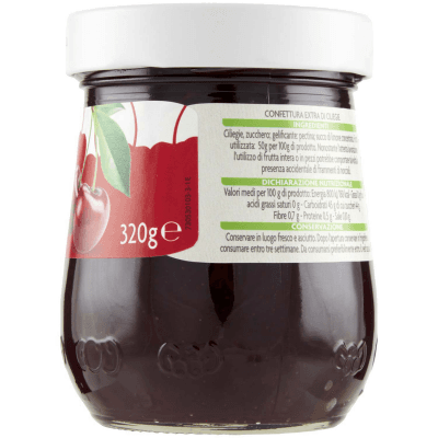 PAM Qualità per te Confettura Extra di ciliegie 320 g – immagine 12