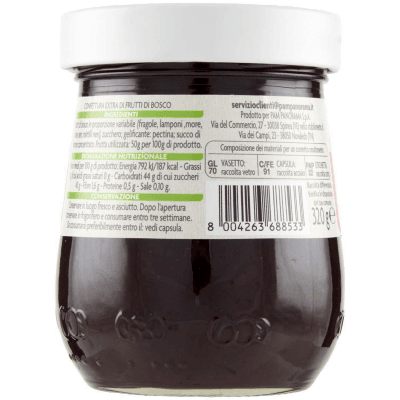 PAM Qualità per te Confettura Extra di frutti di bosco 320 g – immagine 11