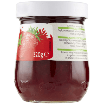 PAM Qualità per te Confettura Extra di fragole 320 g – immagine 12