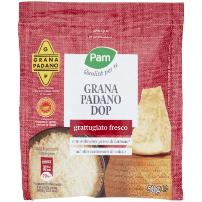 PAM PANORAMA Grana Padano D.O.P. grattugiato 50 g – immagine 9