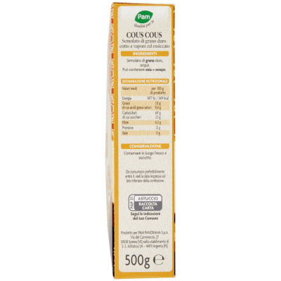 PAM PANORAMA Cous Cous 500 g – immagine 10